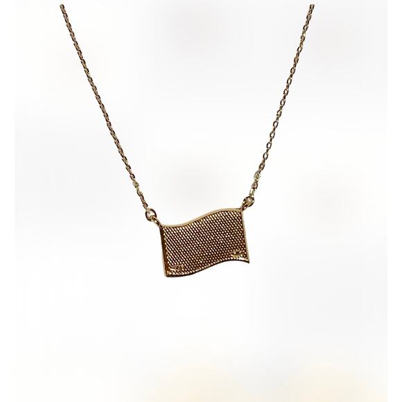 Vintage Avon USA Flag Necklace Patriotic - Picture 6 of 9